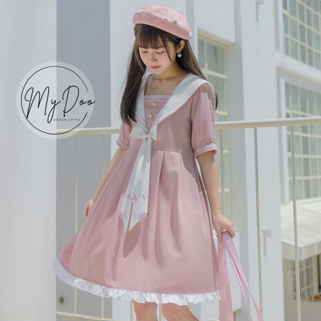 Đầm nữ Lolita siêu dễ thương ⚡️HOT 2022 ⚡️ váy nữ nhẹ nhàng xinh xắn