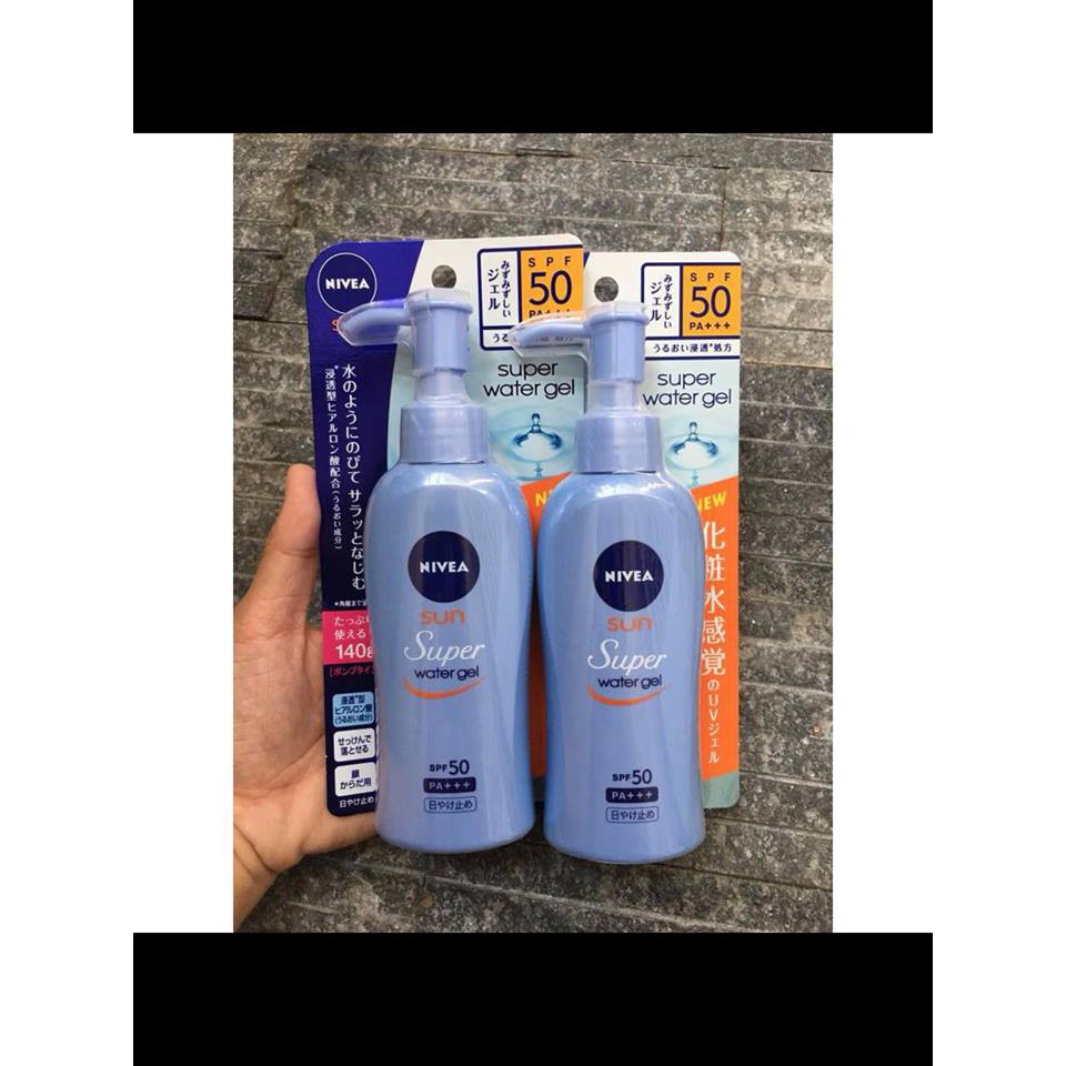 Kem chống nắng Nivea Sun Protect Water Gel SPF 50 PA+++