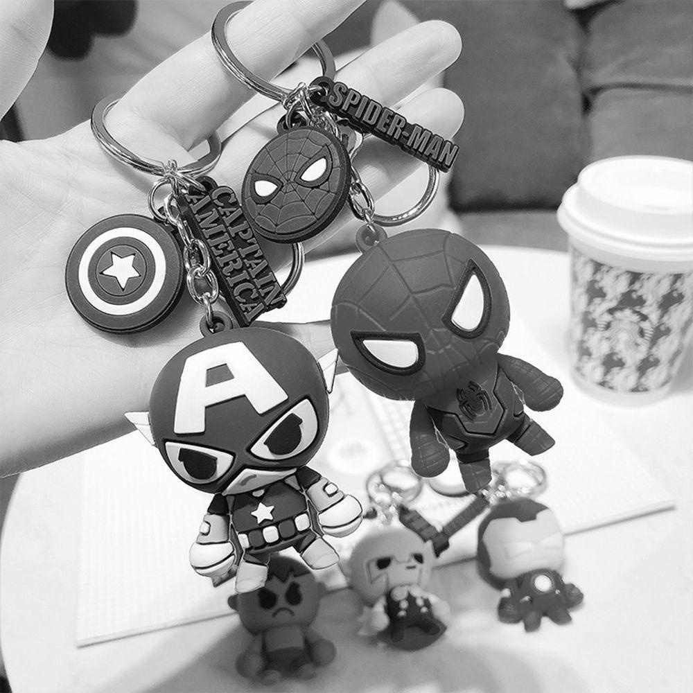 Móc Khóa Hình Nhân Vật Hoạt Hình Avengers