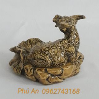 Trâu Gạt Tàn_ Gốm sứ Bát Tràng