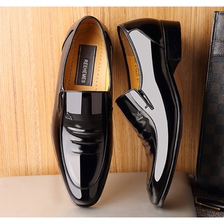 Giày da Reehemes nam cao cấp, da bò nguyên miếng sang trọng , đế fit cực bền ( có 2 mầu )