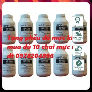 10 chai mực đổ canon 2900 được tặng 1 phễu đổ mực
