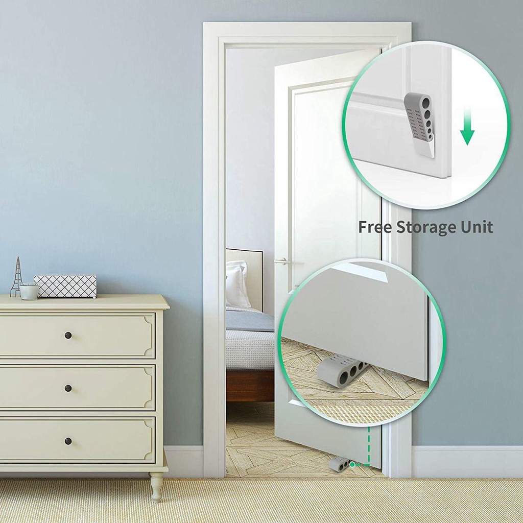 Miếng Chặn Cửa Bằng Cao Su Mềm Bảo Vệ An Toàn