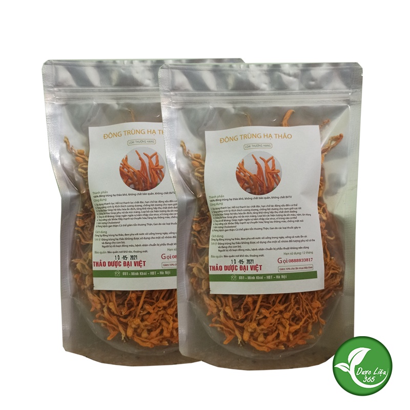 Đông Trùng Hạ Thảo [100g] sấy nhiệt loại thượng hạng