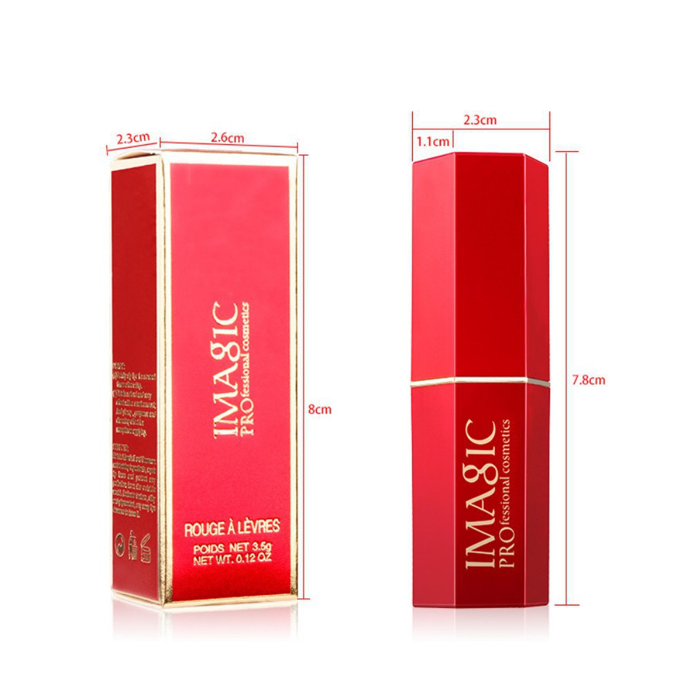 Son thỏi lì IMAGIC với 12 màu son thời thượng cho bạn tùy chọn
