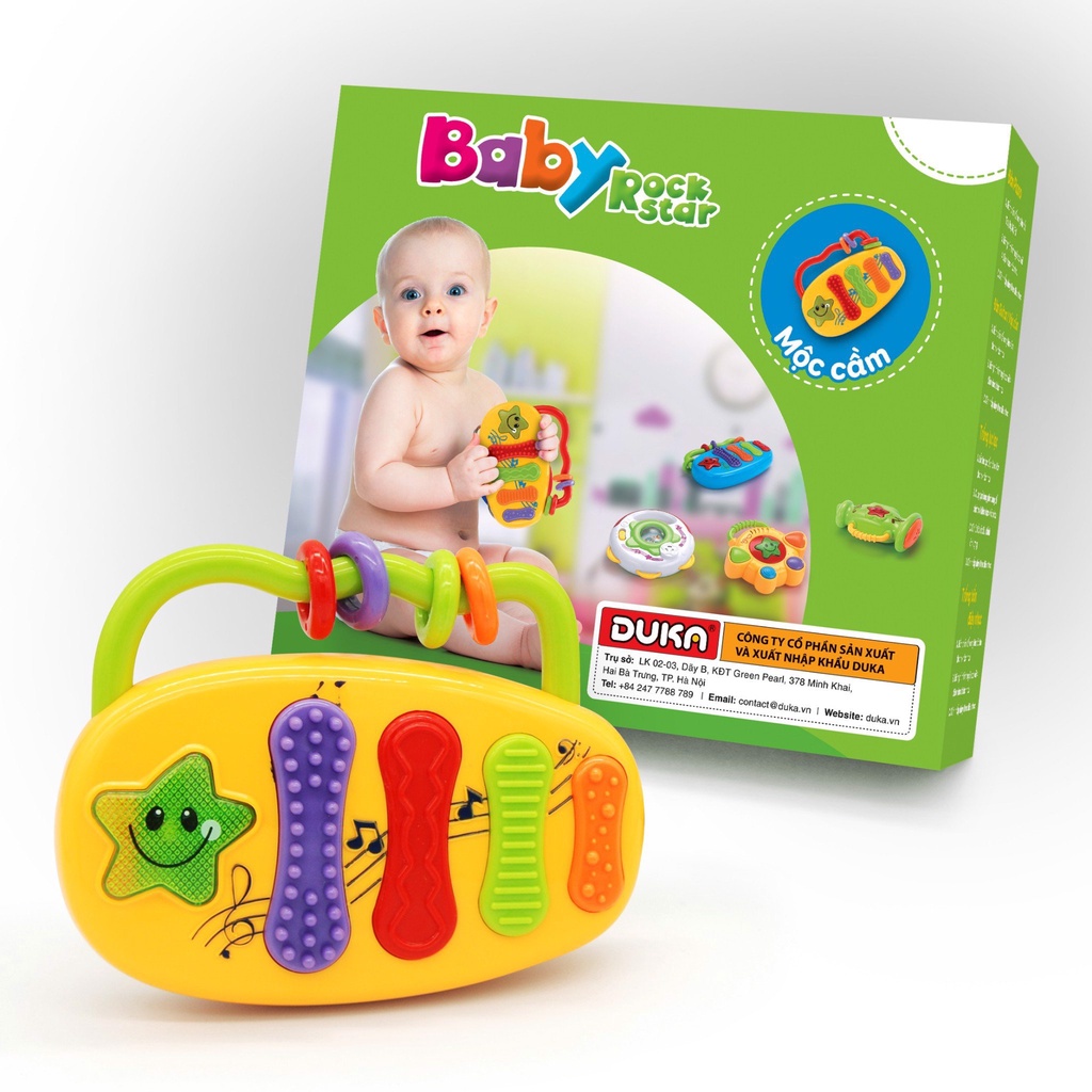 Đồ Chơi Duka - Mộc Cầm - Baby Rock Star (SM-0800)