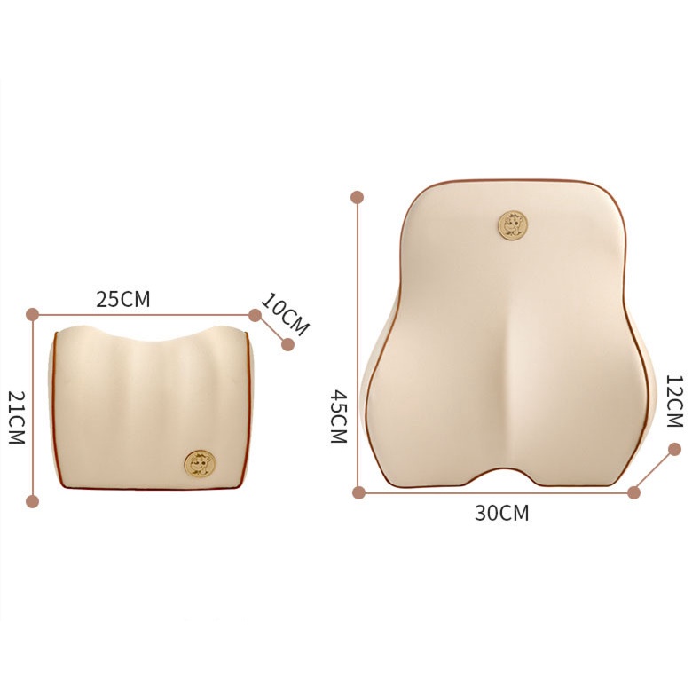 Tựa đầu ô tô Đệm tựa lưng Ô tô Memory Foam Đệm ô tô Đệm tựa lưng Hỗ trợ đầu Ô tô Tựa cổ Gối Memory Foam Thắt lưng Cổ Gối Gối Phụ kiện Ô tô