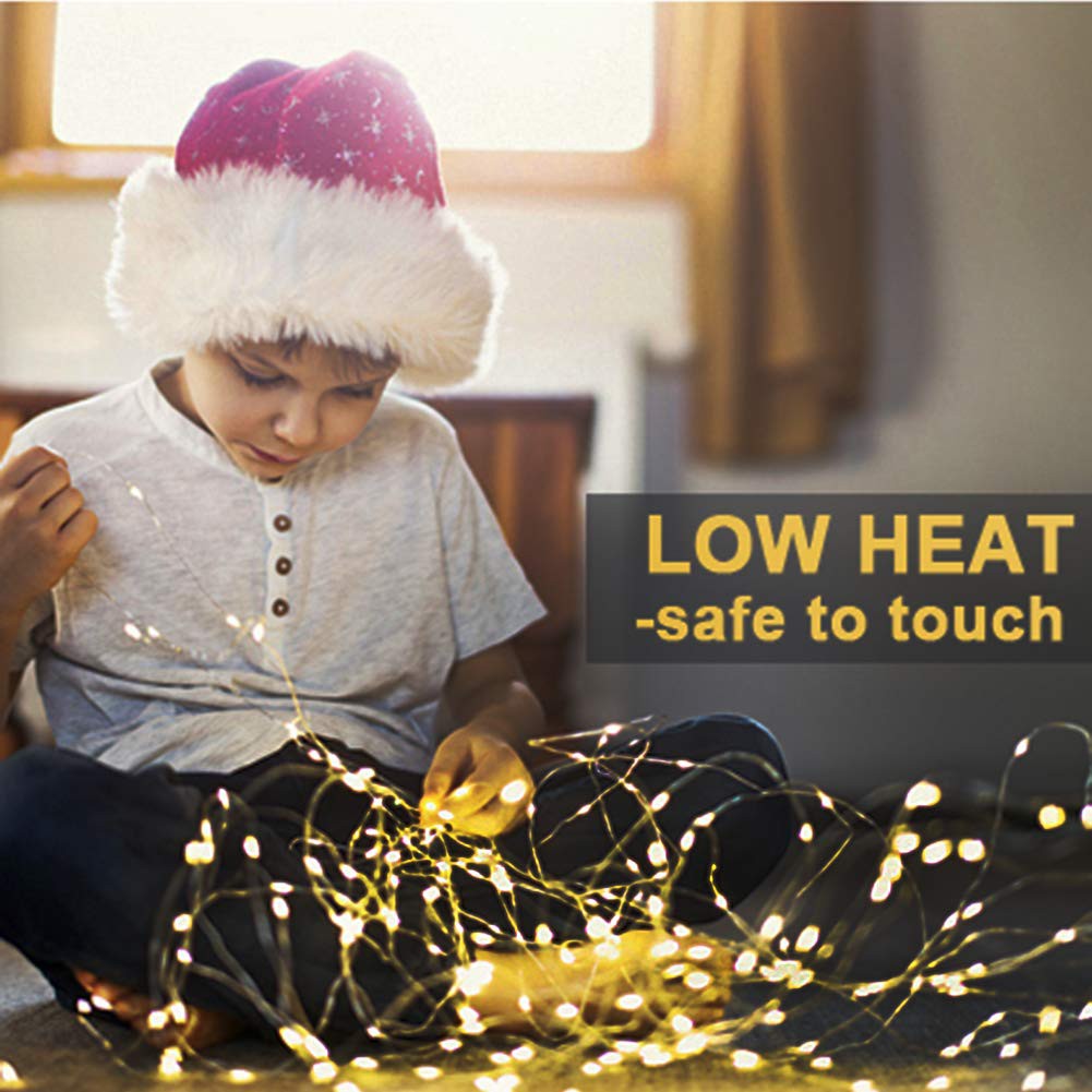 Dây đèn LED 5m 50 bóng dùng cho trang trí tiệc giáng sinh