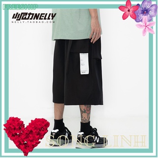 (CÓ SẴN) Quần short Nelly - Heybig : Mẫu KAKI TAG TRẮNG