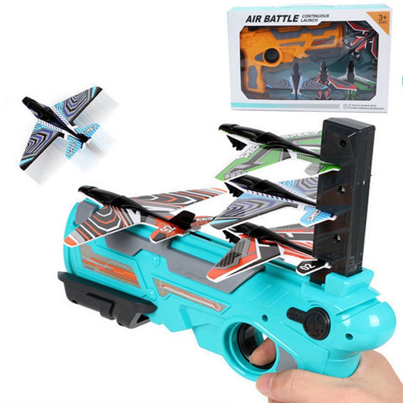 Súng bắn máy bay đồ chơi cho bé – Súng đồ chơi phóng máy bay cho trẻ từ 3 đến 8 tuổi – DC037