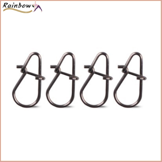 Set 20 khóa cài lưỡi câu cá bằng thép không gỉ an toàn tiện lợi