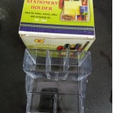 Khay bút cắm bàn 3008 cố định giao màu ngẫu nhiên