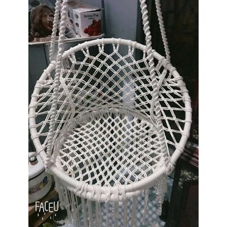 Ghế ngồi Macrame