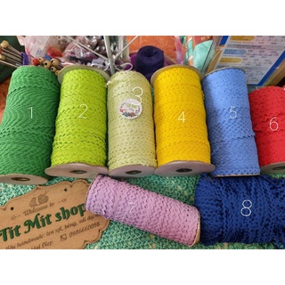 Set 10m dây zic zac may trang trí, làm đồ handnade