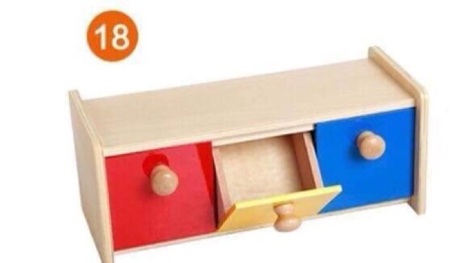 Set 23 giáo cụ Montessori cho bé 6 thán đến 3 tuổi