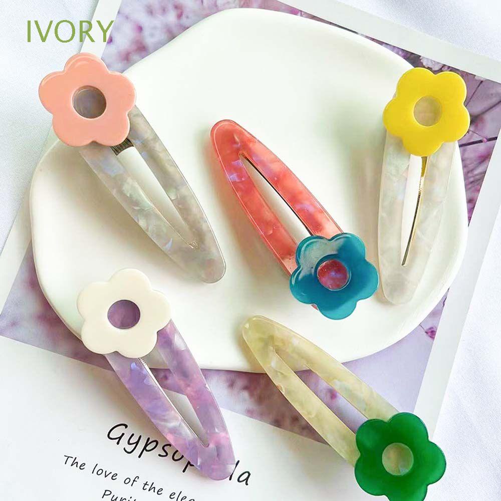 Kẹp Tóc Đính Đá Dễ Thương Phong Cách Hàn Quốc Cho Nữ