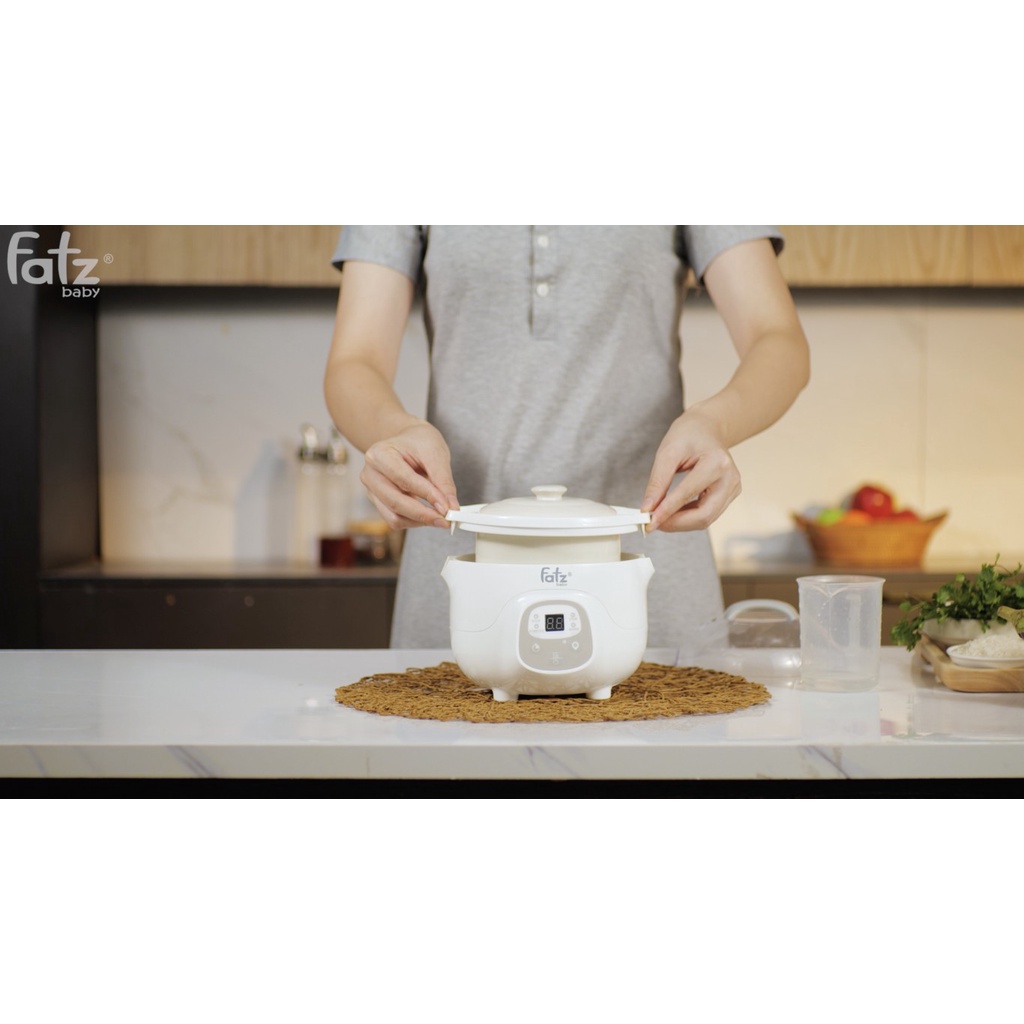 NỒI HẦM CÁCH THUỶ THÔNG MINH FATZ BABY 0.7L - STEW 1 - FB9107ZT