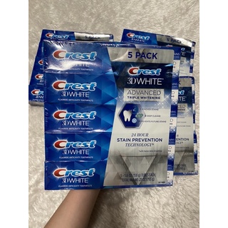 Kem đánh răng crest 3d advance triple white-mỹ