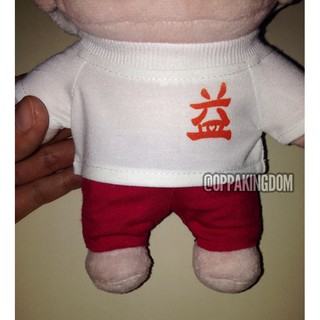Outfit doll 20-23cm Áo thun chữ Ích giống bố Tiêu Chiến
