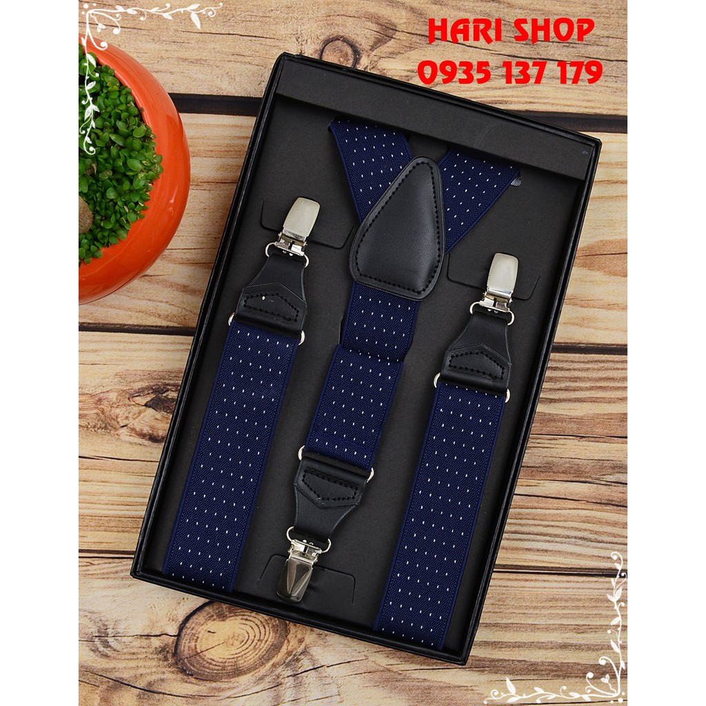 Dây đeo quần nam chữ Y 3.5cm - dây yếm quần nam cao cấp