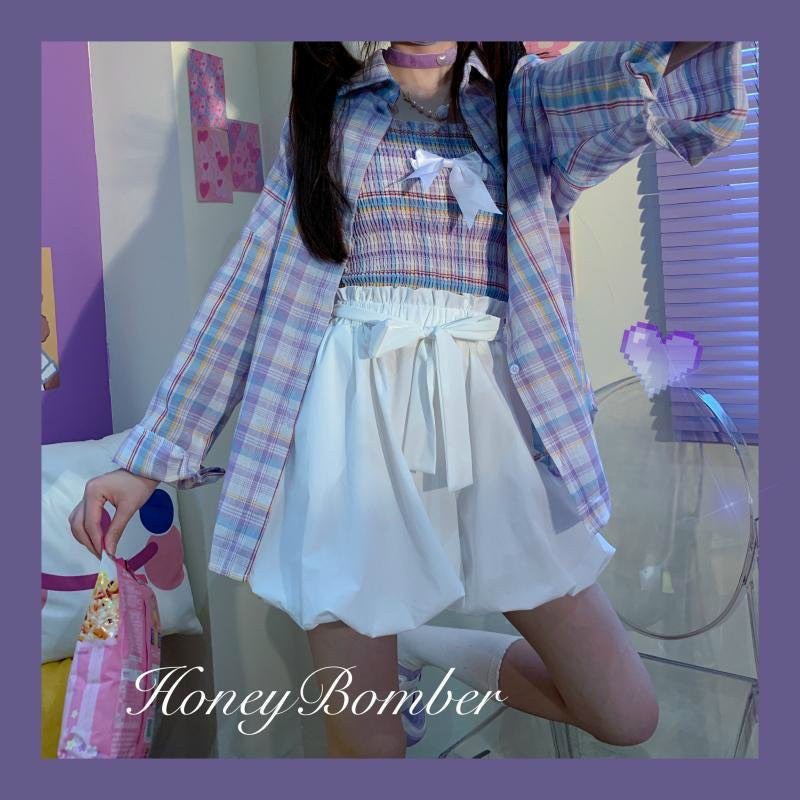 Chân váy bí thời trang phong cách Hàn Quốc