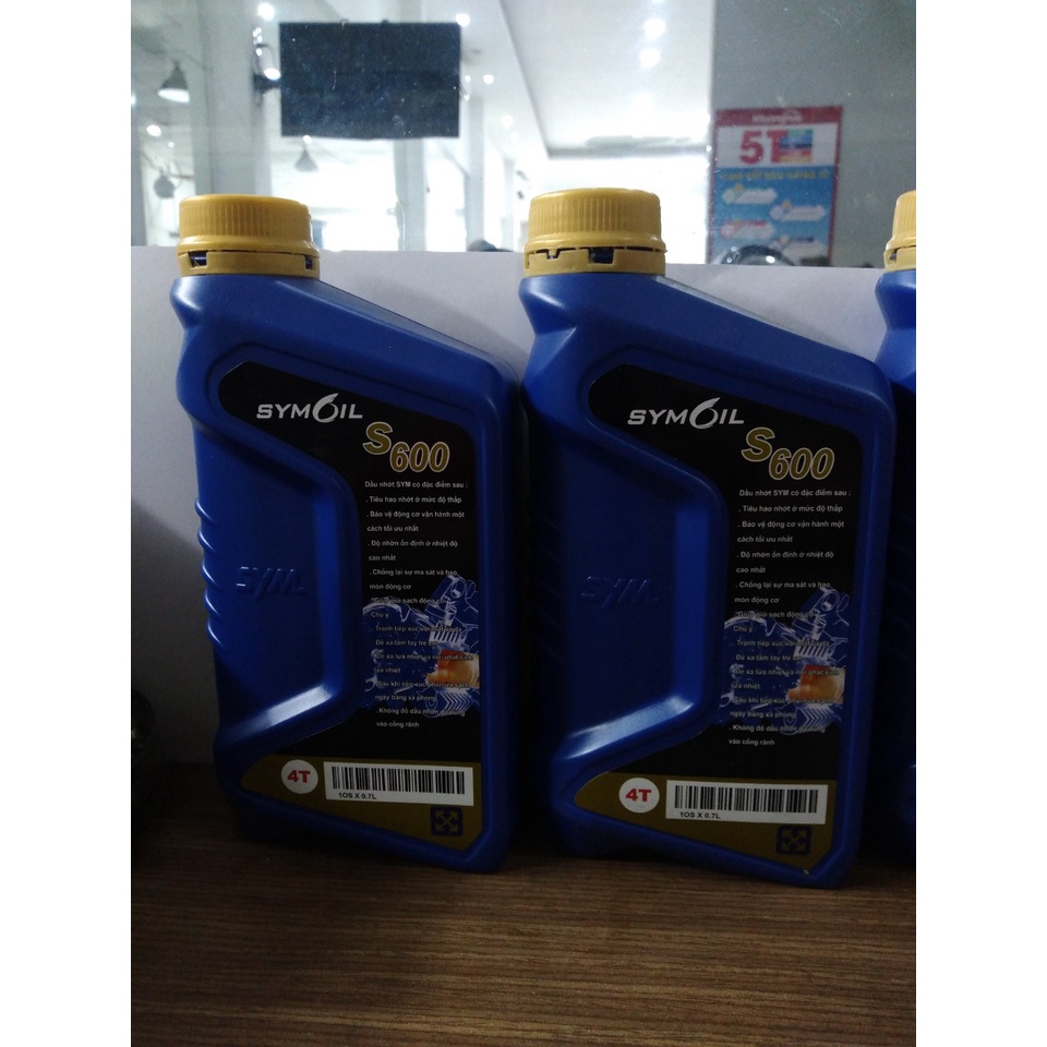 Nhớt máy xe Sym tay ga (700ml)