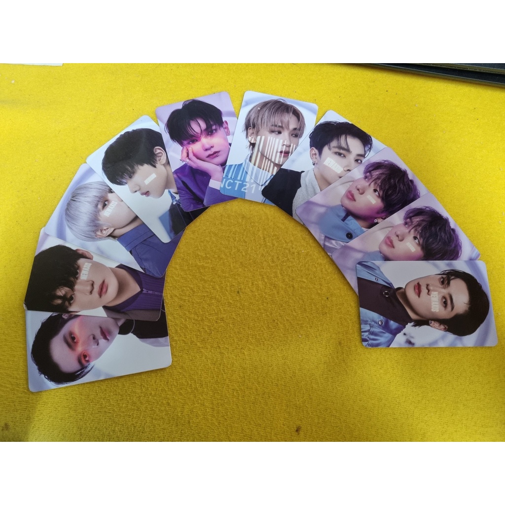 Ảnh photocard NCT Universe ID set NCT127 Dream Wayv Jaemin Jeno Renjun Haechan Jaehyun Doyoung Sungchan Jungwoo