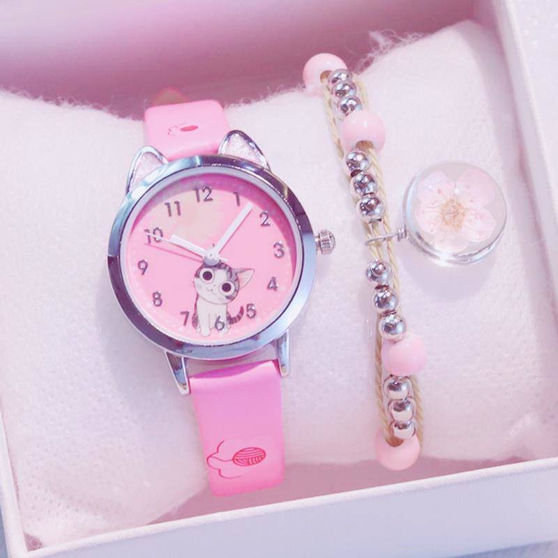 hồ đồng Đồng hồ trẻ em Girls Girls Trường tiểu học Học sinh trung học phổ thông Phiên bản Hàn Quốc của con trỏ cô gá | BigBuy360 - bigbuy360.vn