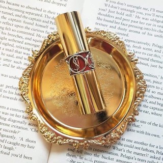 Son YSL rouge volupte shine màu 84 Red cassandre