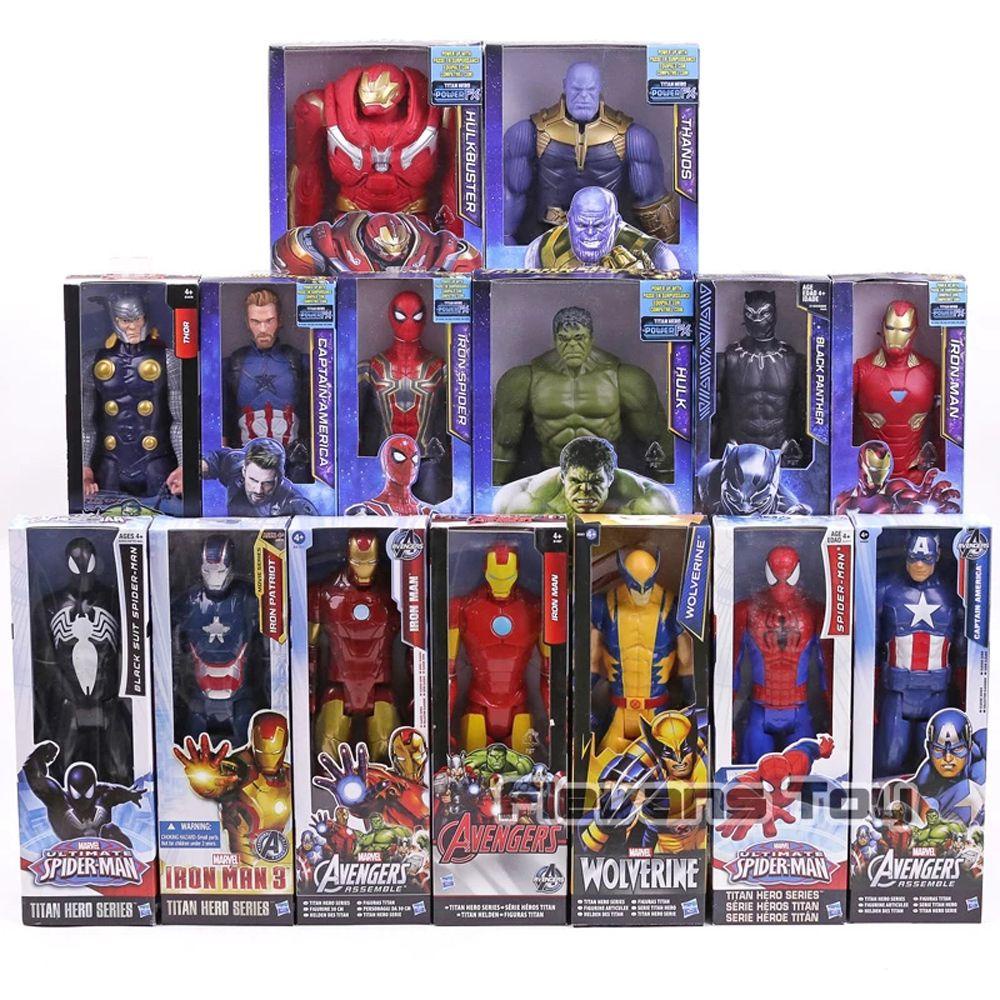 Mô Hình Nhân Vật Người Nhện / Thor / Hulk 12 &quot;/ 30cm