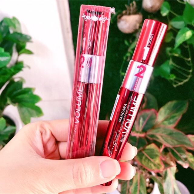Mascara Gadania Nhật 2 nấc dày và dài mi lâu trôi
