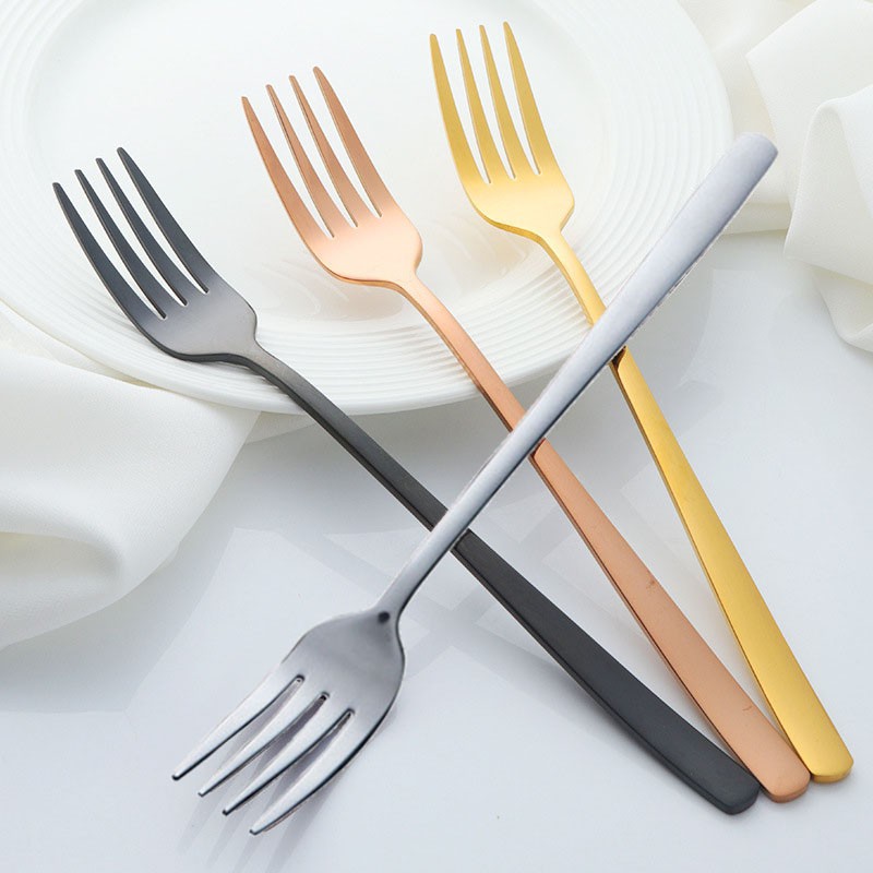 Nĩa ăn tráng miệng bằng thép không gỉ sang trọng