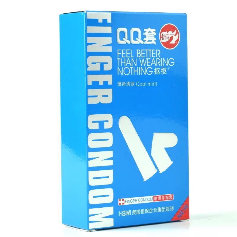 Bao Cao Su Ngón Tay - Hộp 10 Cái