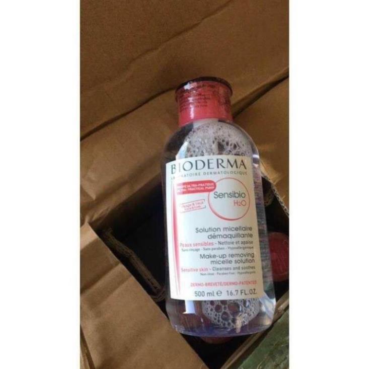 Nước tẩy trang bioderma 500ml dành cho da dầu, da mụn, da nhạy cảm . | BigBuy360 - bigbuy360.vn