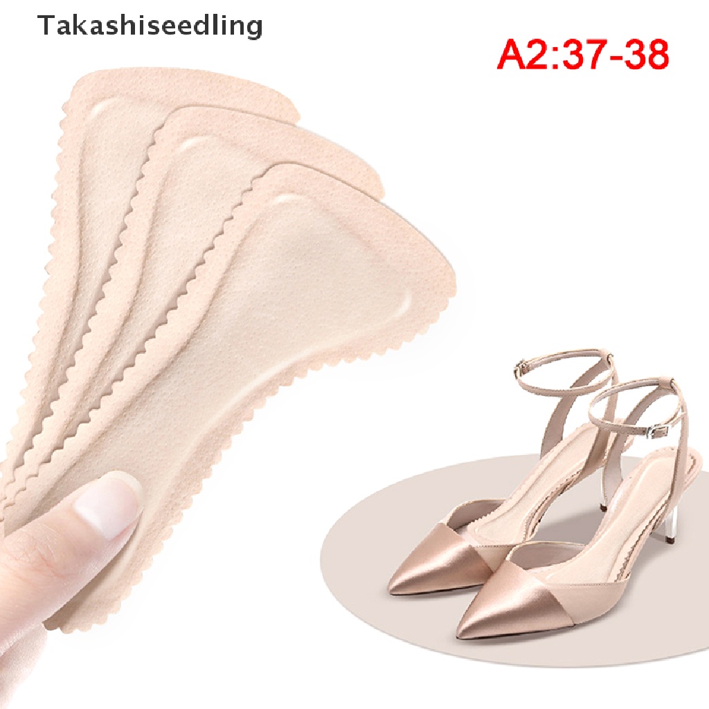 (Takashiseedling) Cặp Miếng Lót Xăng đan Cao Gót Đế Mềm Thấm Hút Mồ Hôi Thoải Mái Dành Cho Nữ Bán Chạy