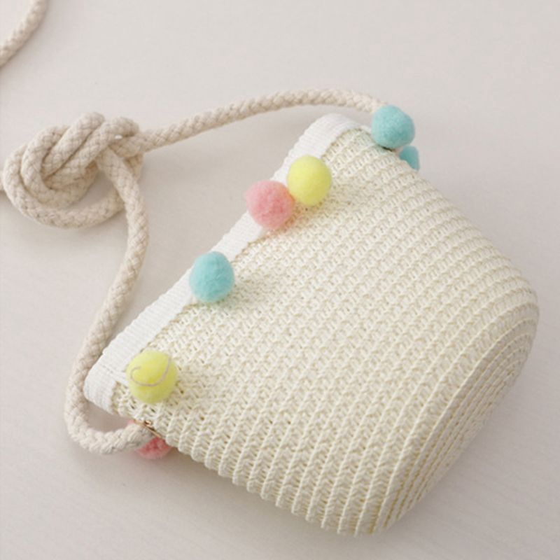 Túi xách / Nón cối rộng vành phong cách thời trang cho bé gái dễ thương