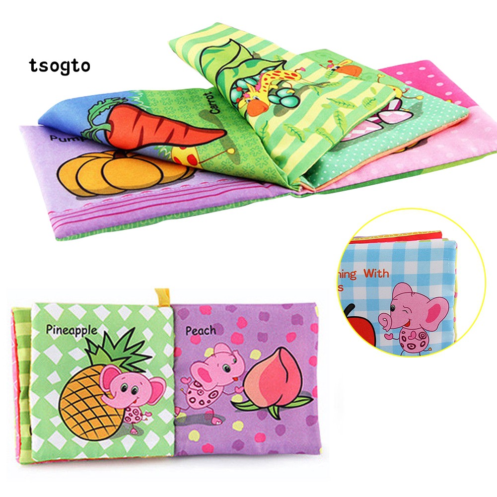 Sách vải phát âm thanh tùy chọn loại dành cho bé