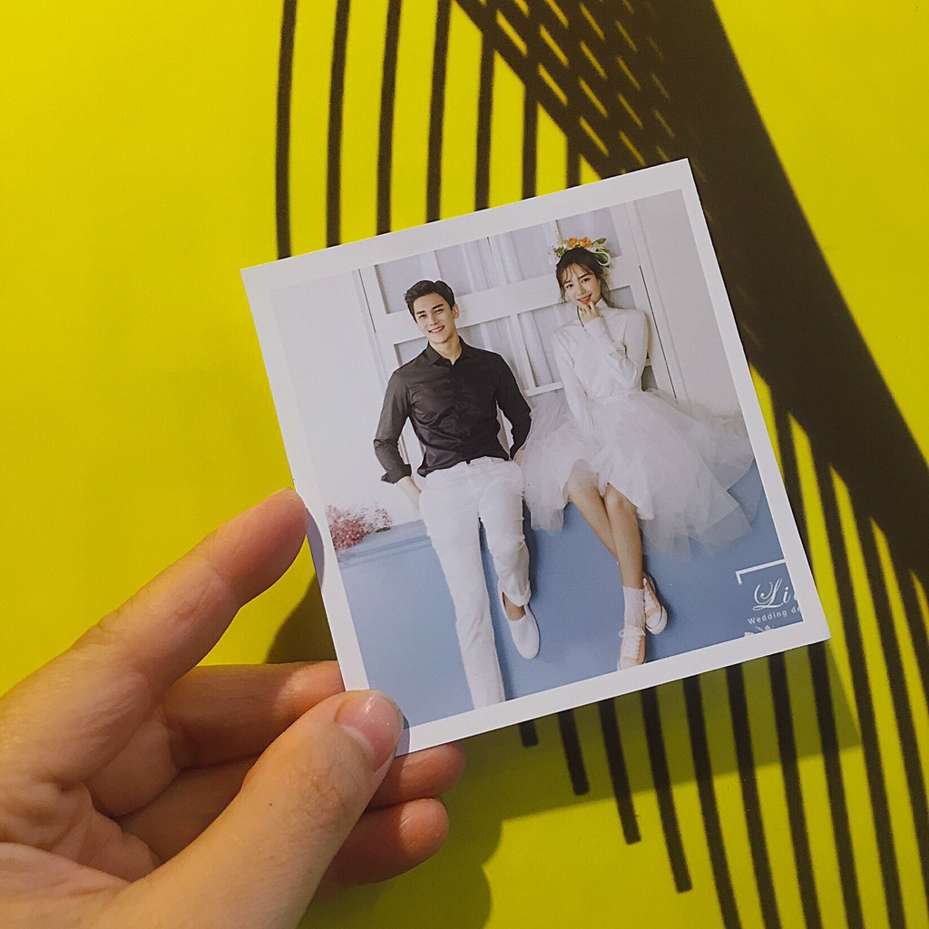 In ảnh Polaroid theo yêu cầu size 9x9 kiểu Instagram  - chất lượng cao - 4k /tấm