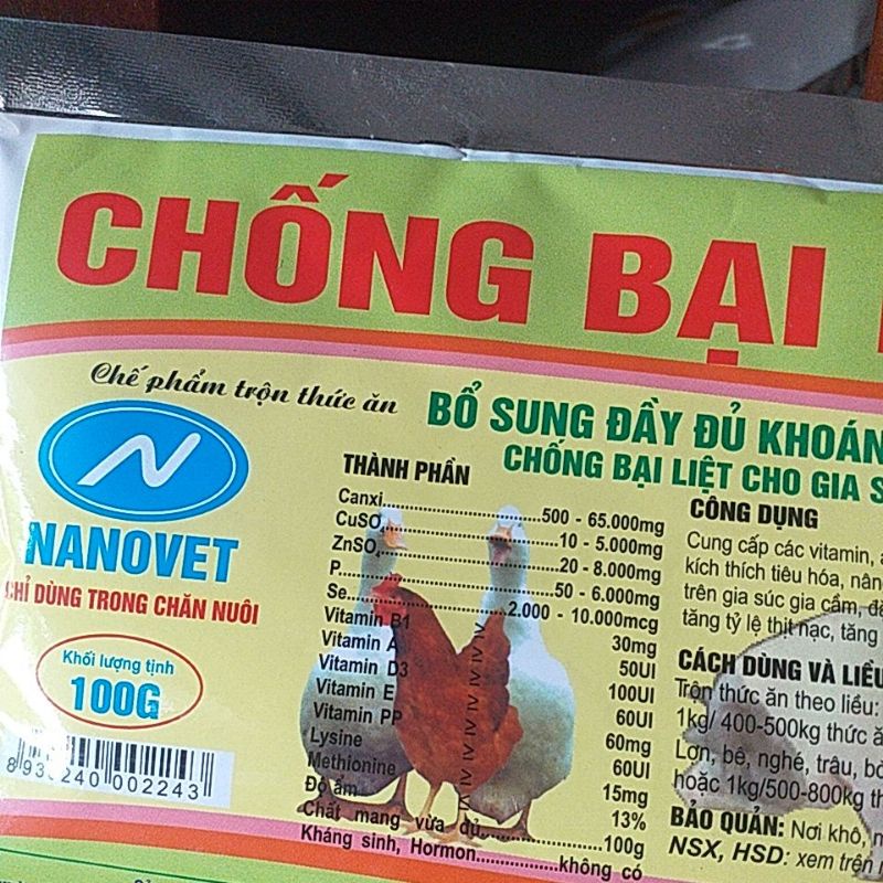 Canxi khoáng cho vật nuôi đang chửa, nuôi con chó mèo...