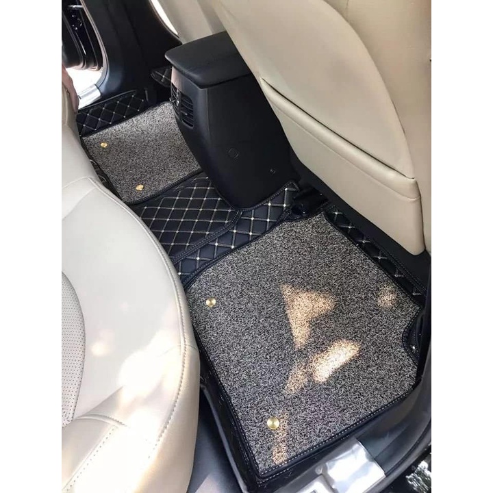 Thảm lót sàn 6D da PU cao cấp cho xe Kia Soluto