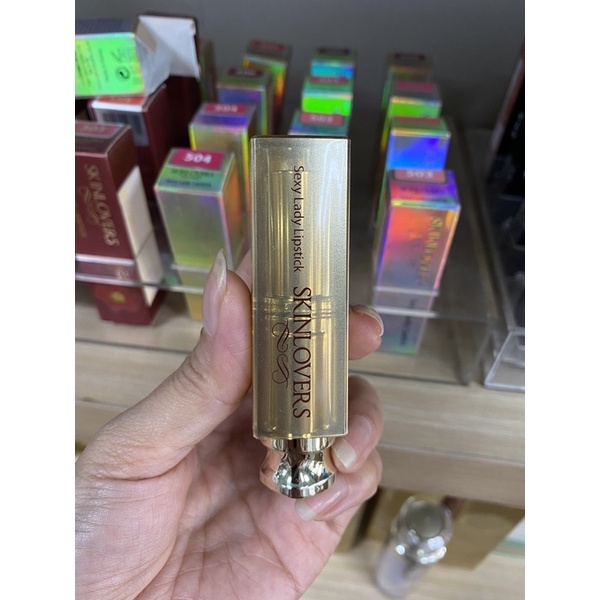 Son trang điểm Skinlovers sexy lady màu đỏ cam 502 3,5 gram