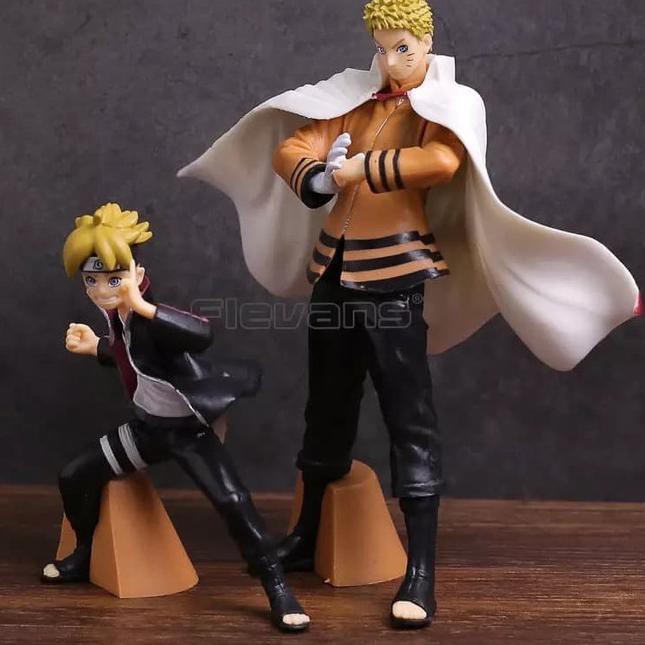 Bộ 2 Mô Hình Nhân Vật Naruto Boruto Uzumaki Next Generation