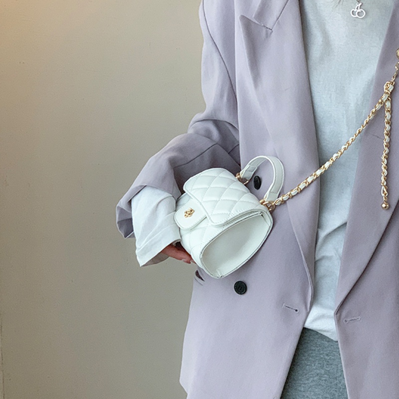 Túi Đeo Chéo Hình Vuông Cỡ Nhỏ Đính Hạt Thời Trang Cho Nữ