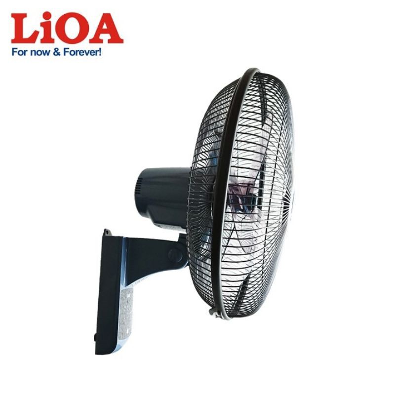 Quạt treo tường LiOA điều khiển từ xa - 3 màu Chính hãng