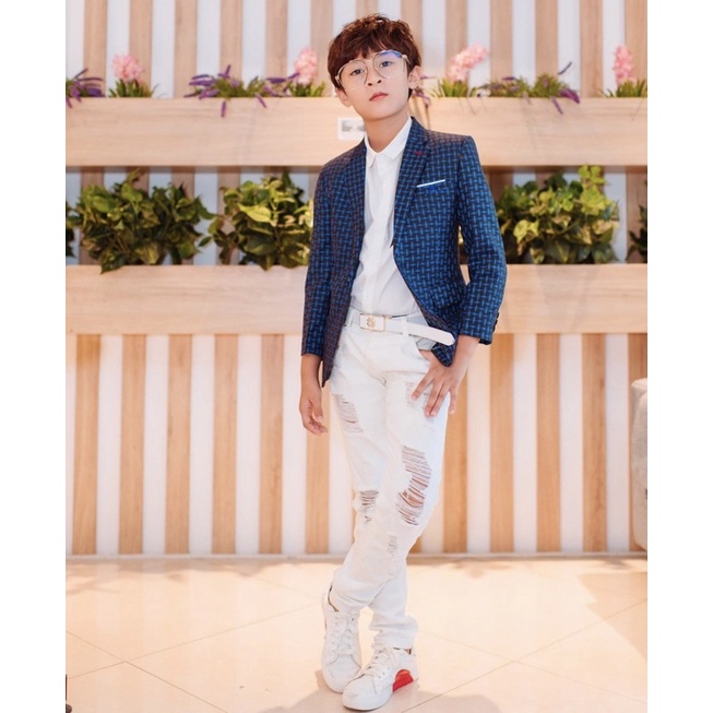 Áo vest bé trai cao cấp