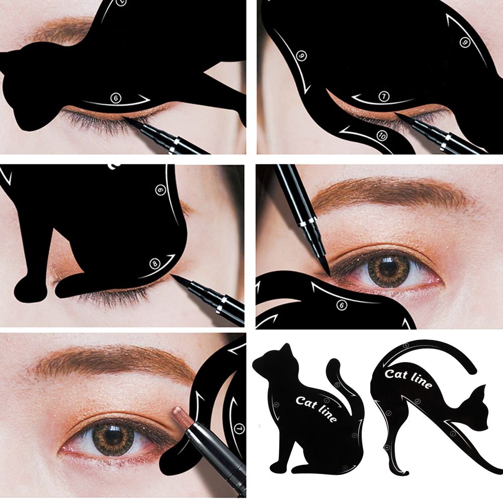 [Hàng mới về] Cặp khuôn kẻ mắt tạo kiểu thời trang tiện lợi