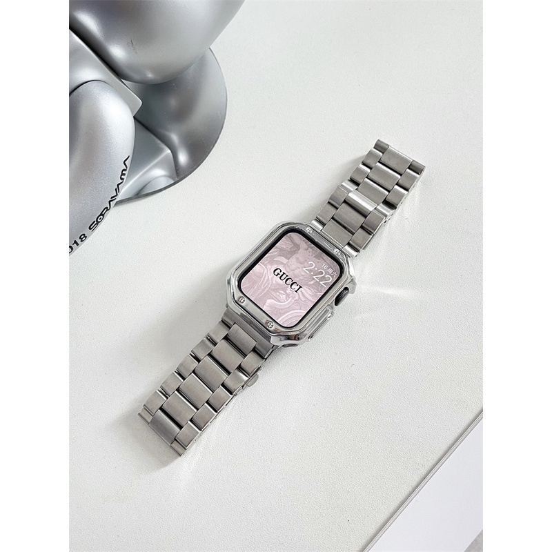 Dây đeo inox cho đồng hồ thông minh Smart Watch 7 6 5 4 3 2 1 45MM 41MM 44MM