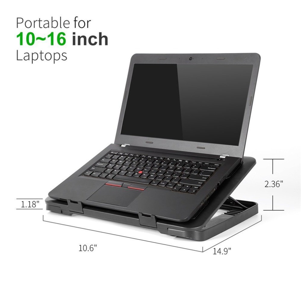 Đế Tản Nhiệt Laptop 5 Quạt Tốc Độ Lớn C5