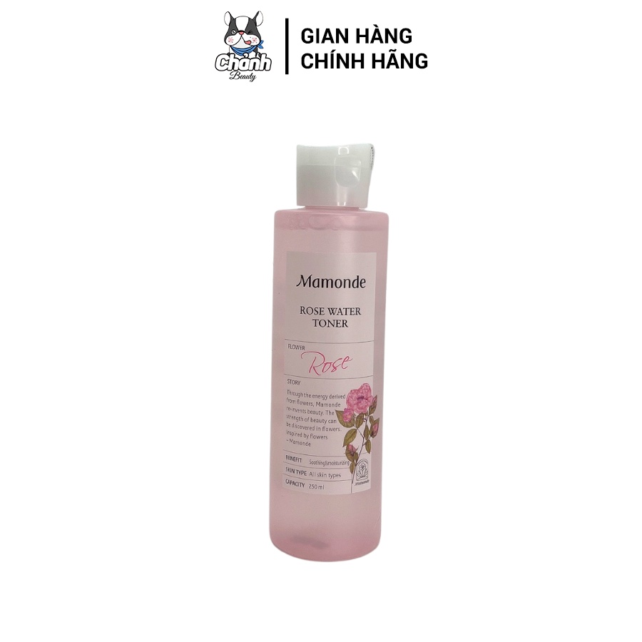 Nước Hoa Hồng Mamonde Rose Water Toner 250ml