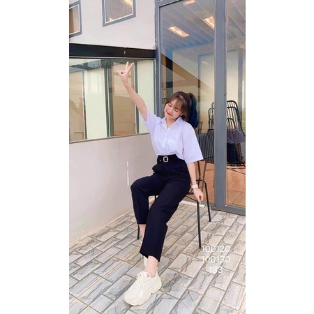 [Mã 11FASHIONSALE1 giảm 10K đơn 50K] Sơ mi đi học nhà trồng | BigBuy360 - bigbuy360.vn